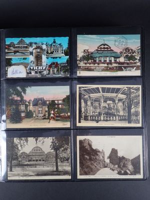 Ancien stock de marchand : 1 album de présentation de cartes…