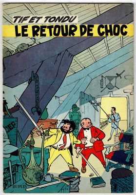 la couverture de « Le Retour de choc », une bande dessinée française