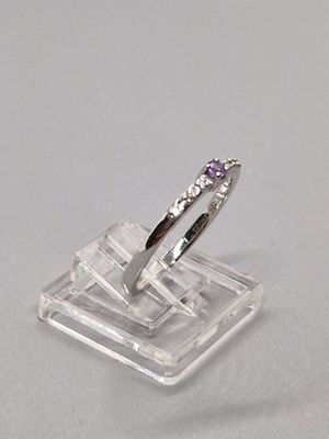 MAUBOUSSIN. Fine bague modèle "Capsule d'émotion" en or gris…