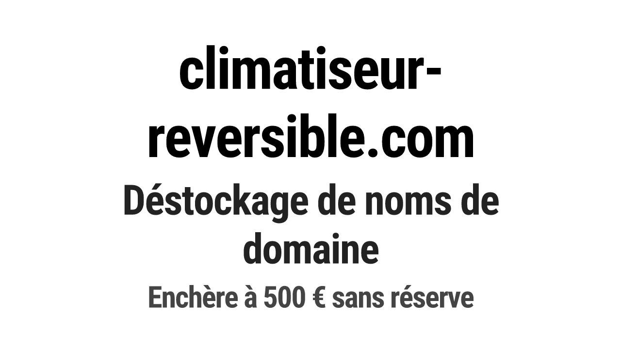 Destockage & Invendus