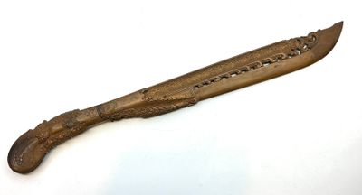 Dans le goût de Ferdinand Barbedienne. Grand coupe papier en cuivre à  - Photo 1