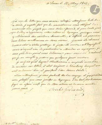 Charles-Ferdinand, duc de BERRY (1778-1820). L.S. « Charles …