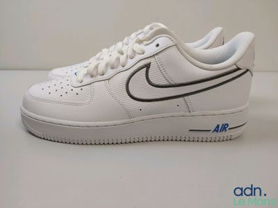 Nike Air Force 1 Low blanc / noir - bleu