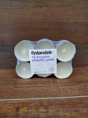 Lot de 12 paquets de 12 bougies de la marque FINLANDEK - Com…