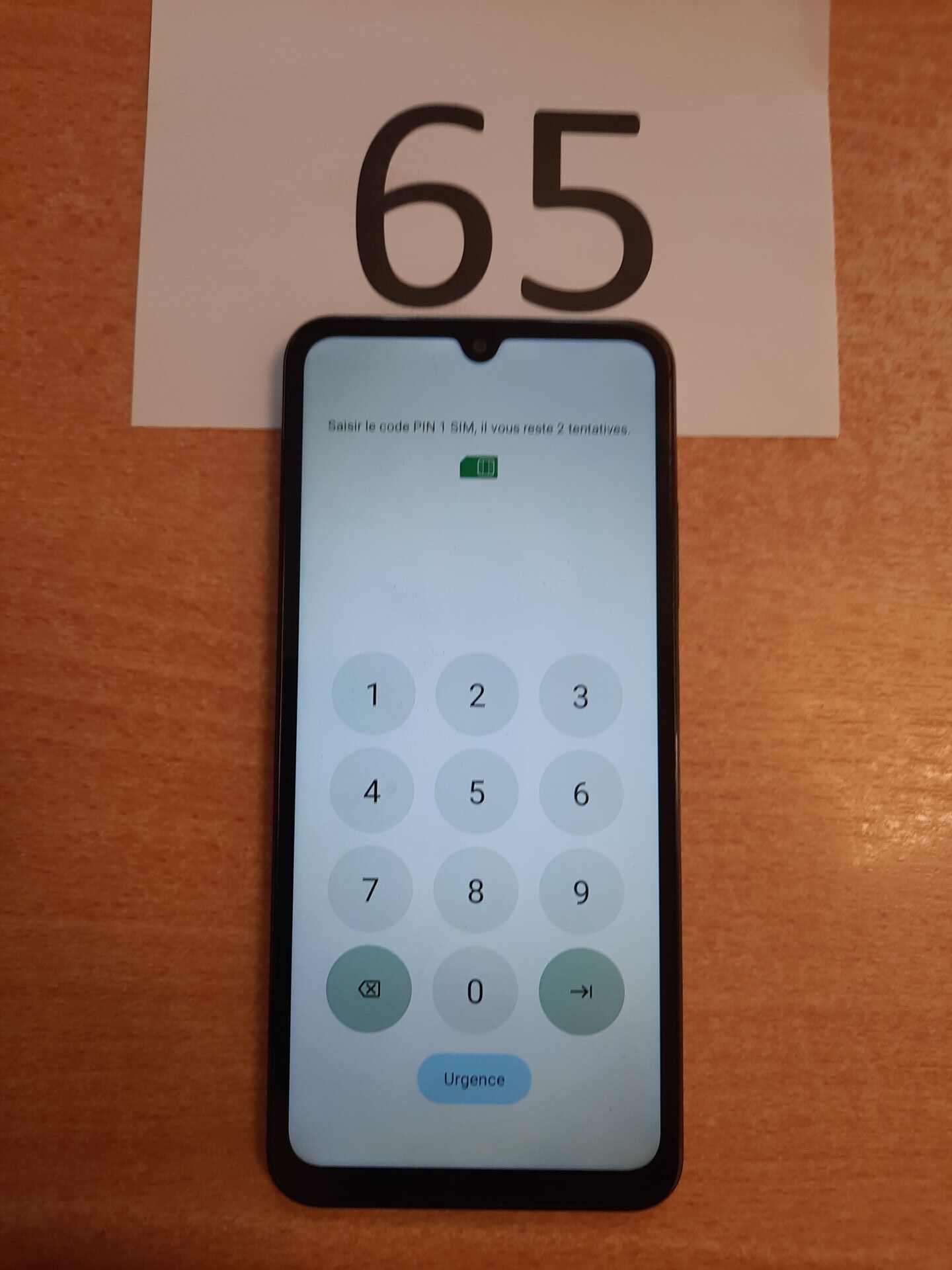 Téléphone portable REDMI, sans modèle apparent