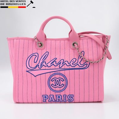 sac cabas Chanel Paris avec bandoulière à chaîne