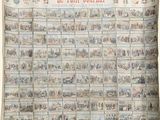 an old french newspaper with a bunch of pictures on it