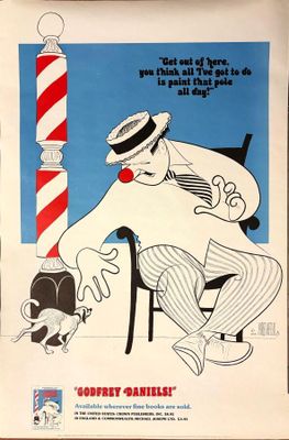 Albert "Al" Hirschfeld (1903 - 2003) - Godfrey Daniels.