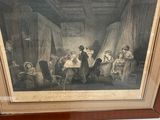 a picture of a painting hanging on the wall