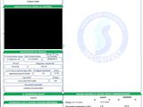 a close up of a document with a picture of a person on it