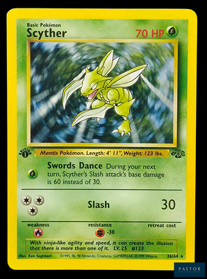 une image représentant une carte Pokémon sur laquelle figure un Pokémon