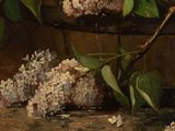 a painting of a bunch of flowers on a table
