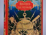 la couverture d'un livre aux couleurs or et rouge