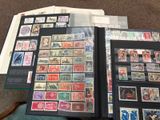 many different types of stamps on this book