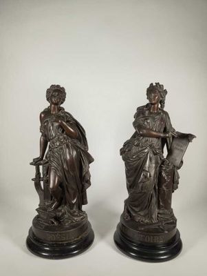 Dans le goût d'Auguste MOREAU L'histoire ; La poésie Deux ép…