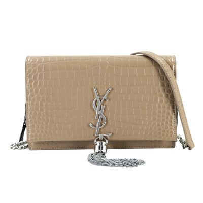 Saint Laurent Modèle : Kate Matière : Cuir embossé crocodile