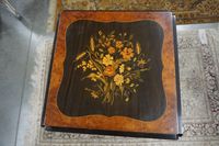 Belle « table de jeu » en marqueterie – style Napoléon III –… (photo 6)