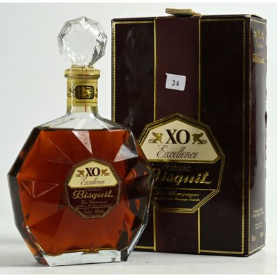 Btle Cognac XO BISQUIT, fine Champagne. - Photo 1