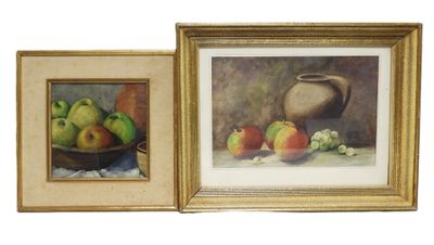 École du XXe siècle. Natures mortes aux fruits. - Photo 1