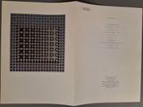 an open book with a picture of a pattern on it