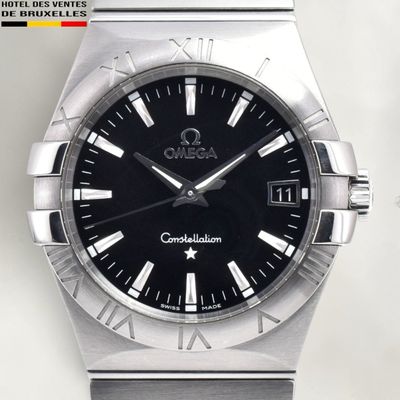 an image of a close up of a watch on a white surface