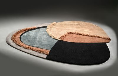 BAXTER Tapis modèle Himani en soie, laine et viscose de form…
