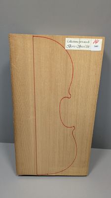 Planche pour table de violon/alto en épicéa, ~42cm. Épicéa p…