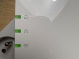 a white box with a picture of a cat inside of it