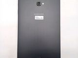 the back of a black samsung galaxy note 2 with a sticker on it