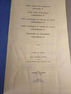 BOBINSKI (Kazimierz) et Stefan ZAMOYSKI.