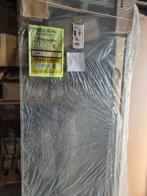 Paroi de douche en verre transparent, 77 à 78,5 cm réglable,…