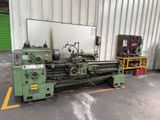 a large machine that is sitting in a garage