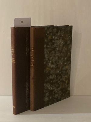 deux livres posés sur une étagère blanche