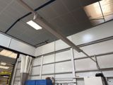 a picture of a garage with a lot of things in it