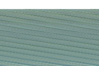 a close up of a blue rug on a white background