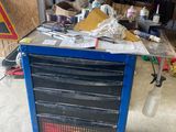 an image of a workbench in a garage
