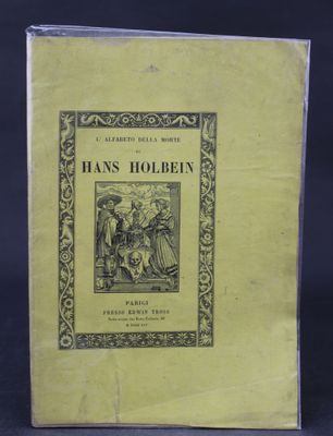 a yellow book with a picture of a man and a woman on it