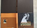 a book with a picture of lawrence d ' arabie on it