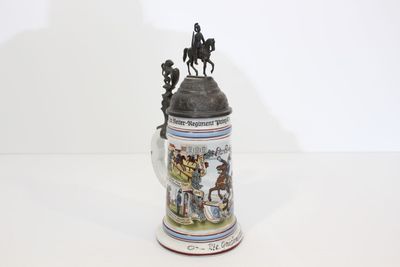 ALLEMAGNE Chope de réserviste, reproduction marquée 1er régi…