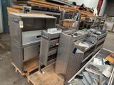many different types of appliances in the warehouse