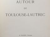 the front cover of a book with a black and white image