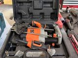 a tool case with tools in it on a table