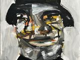 an image of a painting of a man with a hat on