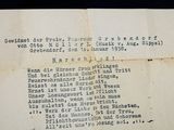 an old paper with a list of items on it