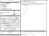 a document with a barcode and a barcode on it
