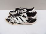 adidas superstar animal print leather trainers size us 7 5