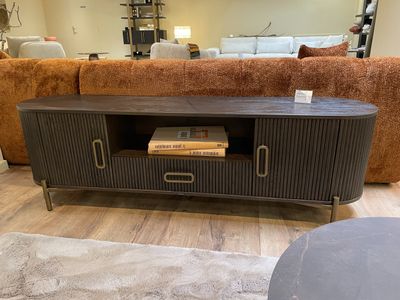 1 meuble TV. « Luxor » 182 x 40 x 57 cm.