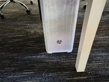 an image of a computer tower in an office setting