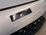 a close up of a car ' s emblem on the front of the car