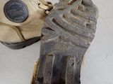 a pair of shoes that are sitting on the floor